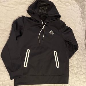 G/Fore skull and T’s Tech Golf black hoodie